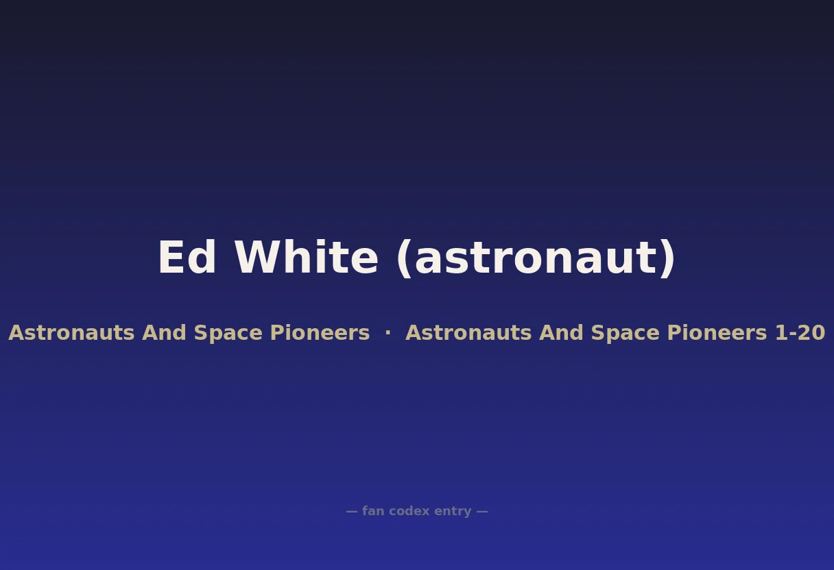 Ed White (astronaut)