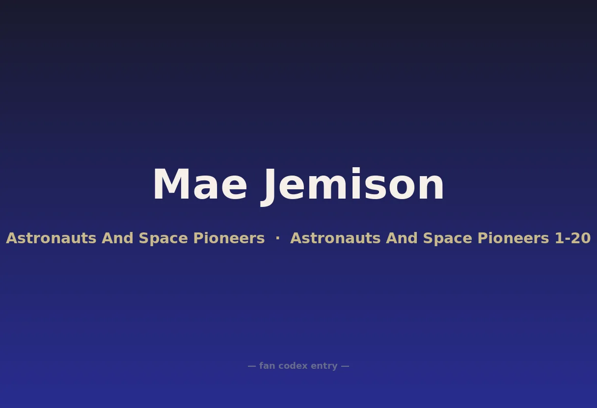 Mae Jemison